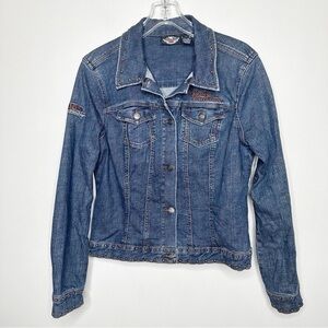 Harley Davidson 105th Anniversary Jean Jacket